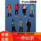 TUOLU [BLUE BIRD] Veste de coquille dure pour femmes Veste imperméable en extérieur pour le vent pour l'alpinisme