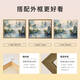 Shantoulin Village Chinesische Landschaft Digitales Ölmalerei DIY handbemalte Malerei Färbung Sense Acrylöl Füllung Füllung Malerei X9737 4050 Ölmalerei Paket + L-förmiger Rahmen vier verfügbare Farben erhältlich/