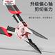 Delixi tiger pliers, multi-functional diagonal pliers, sharp-nose pliers, special electrician wire pulling pliers, hardware universal wire pliers 6 inches