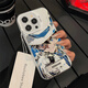 
Daniel's monster Kidd is suitable for Apple 16promax mobile phone case iPhone 15plus stand 14 animation 13mini color [CY1049 monster Kidd-Glacier silver] IMD color silver iPhone 16ProMax