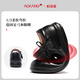 Aokang children's shoes girls small black leather shoes spring and autumn new genuine leather soft sole British style children's princess black performance shoes