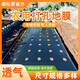 Perforated black mulch film for weeding, insulation, moisturizing and anti-aging medicinal materials, onions, peppers, peppers, special perforated mulch film, 1 wire, 1.5 meters wide, 280 meters wide, 20*20, 6 holes