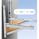 Suolifu full brand air conditioner suitable for office 1-5P stainless steel material durable and reliable SLF-KTZJ02 air conditioner bracket (price unit) silver silver