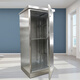 Stainless steel outdoor waterproof distribution cabinet 304/316L material network battery equipment cabinet IP6567 grade silver 1000*600*600