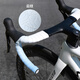 Qiyaobang road handlebar with handlebar strap hand glue non-slip tape shock absorption bicycle handlebar strap riding accessories gradient color blue gradient moiré 2 rolls