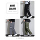 Semir straight work pants men's summer thin casual pants American fashion brand multi-pocket loose large-size wide-leg trousers 9033 black + 9930 gray a M 90-115Jin [Jin equals 0.5 kg]
