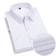 CEO Yageor 2025 summer new style for men's middle-aged and young lapels for business multi-color non-scalding and anti-wrinkle fashion trend short sleeves DX6630 38