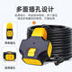 Middle seat outdoor lockable anti-fall high-power socket extension cord floor drag plug strip construction site explosion-proof drag strip plug pull-proof socket with cord-4 square meters 365 days of use can be returned and replaced 50 meters
