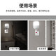 Jinggong E27 wall-mounted screw lamp holder with switch lamp holder energy-saving light bulb mobile integrated conversion lamp holder lamp holder (light source not included)
