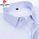 Pierre Cardin High-Ald 2025 Summer Nuevo algodón Camisa de manga corta Moda juvenil Algodón sólido Color sólido Coming Lingo DX6624 39