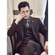 Playboy (PLAYBOY) suit men's three-piece suit Korean version slim business professional formal casual small suit groom's wedding black suit + trousers free tie XL 52-130Jin Jin equals 0.5 kg to wear