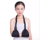 Shoulder support for hemiplegia left shoulder forearm sling clavicle arm wrist shoulder joint dislocation fixation belt black elbow wrap (with neck pad for adults)