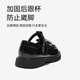 红蜻蜓女童鞋秋季学院风儿童皮鞋百搭玛丽珍公主单鞋Q43BPPY454米色35