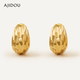 AJIDOU Ajidou earrings birthday gift for women, fashionable and cool earrings, versatile for daily use, gift to girlfriend, gift to wife, gold