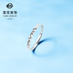 Caibai Jewelry Platinum Ring Pt950 Fashionable Simple Faceted Ring Price Approximately 1.10g Approximately Size 11