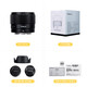 Yongnuo YN50mm F1.8 small spittoon lens automatic standard fixed focus suitable for Sony port ZV-E10 Nikon port Fuji port Canon port SLR micro-single portrait lens New product YN50mm F1.8S Sony E-mount half frame white shell