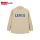 Levi s Levis Children's Boys' Shirt 2026 Spring Comfortable Children's Long-Sleeved Shirt Pepper Color 160/76 Recommended Height 152-158cm