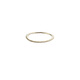 Yuansi niche design 14K gold thin ring ring for women Japanese retro style non-fading ring No. 14 in stock