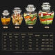 PAKCHOICE pickle jar household thickened sealed jar transparent large-capacity Laba garlic jar wine jar pickle jar