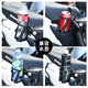 Qiangchen battery motorcycle special bumper guard water cup holder electric bicycle water bottle rack bicycle riding hook + cup holder base small diameter + wing cup holder