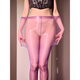 Leosoxs Little Red Aurora Taillenloser Schrittstrümpfe sexy seidige und glänzende Strumpfhosenhautton, eine Größe des regulären Riesen -Peak Gelee 1396 Aurora