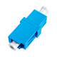 Sai Fiber carrier-grade optical fiber coupler LC interface docking adapter simplex adapter fiber flange docking connector single-mode jumper compatible extension connector