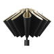 Umbrella large reinforced rainstorm strong wind-resistant business umbrella student men's and women's sun umbrella sun protection umbrella manual 8-bone black glue about 100cm beige
