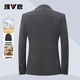 Yalu 90 velvet suit down jacket men's autumn and winter business casual woolen wool coat single suit jacket