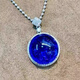 Orenchi Necklace for Women Royal Blue Tanzanite Gem Diamond Pendant Luxury Jewelry Wedding Anniversary Birthday Gift for Wife Plain Tanzanite Pendant Main Stone Approximately 21.3 Carats