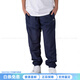 Crocodile (LACOSTE) elastic waist loose sweatpants men's blue blue one size 2