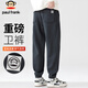 Paul Frank Pants Men's Autumn and Winter Leggings Casual Pants Men's Sports Trousers Men's Loose Men's Pants Dark Gray 32