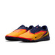 Nike Dark Series Haaland men's and women's TF football shoes winter NIKE PHANTOM 6 LOW HQ2326 800 laser orange/bright lemon yellow/space blue 42