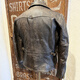 RALPH LAUREN Ralph Lauren Spot Retro Distressed Cowhide Leather Jacket Men's RRL Double RL/Ralph Lauren Spot D13 XL