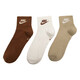 Nike (NIKE) Men's U NK NSW EVERYDAY ESSENTIAL AN Socks DX5074-904 Variegated M
