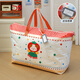 He Jiagong Oxford cloth quilt storage bag, large capacity, special organizing bag for students living in school, clothing and luggage, Fruit Puppy, medium size 68 16 50cm