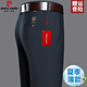 Pier Cardin 2025 Middle-aged Men's Spring and Summer Thin Trousers Daddy Casual Pants Elastic No-Iron Straight Trousers Business Summer Clothing 686A Gray 40