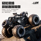 4DRC amphibious remote control car with camera alloy four-wheel drive RC off-road vehicle climbing car toy children's gift amphibious four-wheel drive car-black handle remote control