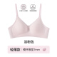 莫代尔云朵呼吸杯裸感无痕果冻软支撑透气内衣女聚拢小胸文胸罩 轻薄款淡粉 S