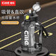 Cille (cille) large-capacity water cup for men's sports and fitness kettle, high temperature resistant summer bucket, big belly cup, gray - rope type 1500ml