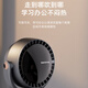 飒望德国桌面风扇2025新款家用小型静音充电夹扇办公室学生宿舍小3879 【月光白自动摇头】10000mAh10米冷风