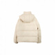 BOY LONDON simple and fashionable hooded long-sleeved down jacket, same style for men and women, Khaki Khaki XS