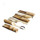 Kaooseen handmade tea spoon bamboo tea ceremony accessories teaspoon tea shovel throwing tea kung fu tea set tea art tea ceremony six gentlemen Chinese knot bamboo tea ceremony