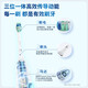 Philips (PHILIPS) Xiao Zhan recommends the electric toothbrush Diamond Series HX6730 upgraded to the official flagship authentic sonic cleaning plaque for parents, boyfriend and girlfriend birthday and New Year gifts HX5181/01 Diamond 3 Haoyue White - Comes with 2 brush heads