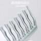 Bingyou double-row wavy tooth large-tooth curly hair comb with wide teeth, knot-free and smooth hair, special anti-static comb for women's long hair perm