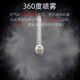 内壁长杆喷枪LW-101加长杆油漆管道360度气动喷漆枪涂料 W12200杆长2米 内壁全喷 360度