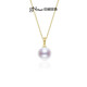 Jingrun Pearl Necklace Yilu G18K Gold Freshwater Pearl Pendant 11-12 Strong Light Round Self-Wearing Practical Gift