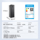 Midea three-door refrigerator 283 air-cooled frost-free first-class energy efficiency dual frequency conversion small three-door multi-door energy-saving and odor-free rental home refrigerator MR-283WTPZE first-class energy efficiency 271L three-door dual frequency conversion