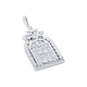 Harry Winston fifth avenue door happiness door platinum pendant necklace women's model