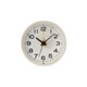 MUJI analog alarm clock night light LAA9CC3S white