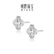 Ming brand jewelry platinum Pt950 platinum streamer begonia earrings gift for women BFH0106 platinum earrings about 2.37 grams